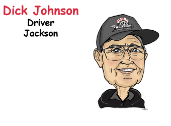 Dick Johnson, Driver Jackson | Vision Tire & Auto